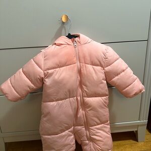 Amazon Pink Baby Snowsuit